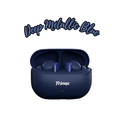 🎧 Trinex PowerPods AI | ANC | AI Translation | 13MM Drivers | 30H Playtime | Quad Mic