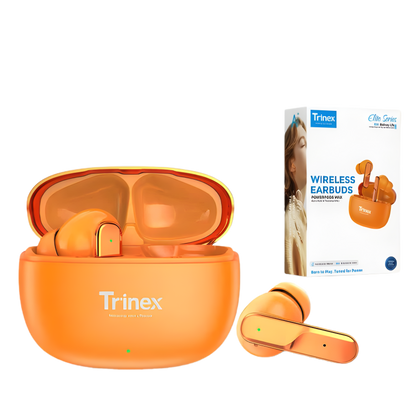 🎧Trinex PowerPods Max Wireless Earbuds | Game Mode 38ms | AI Translation | ENC Dual Mic | 35H Battery | Bluetooth 6.0
