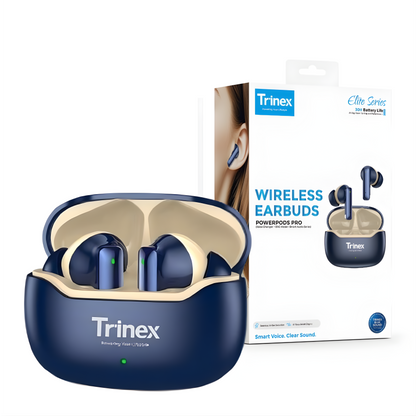 🎧 Trinex TWS PowerPods | Pro Elite Series | Voice Changer Mode | ENC Noise Control